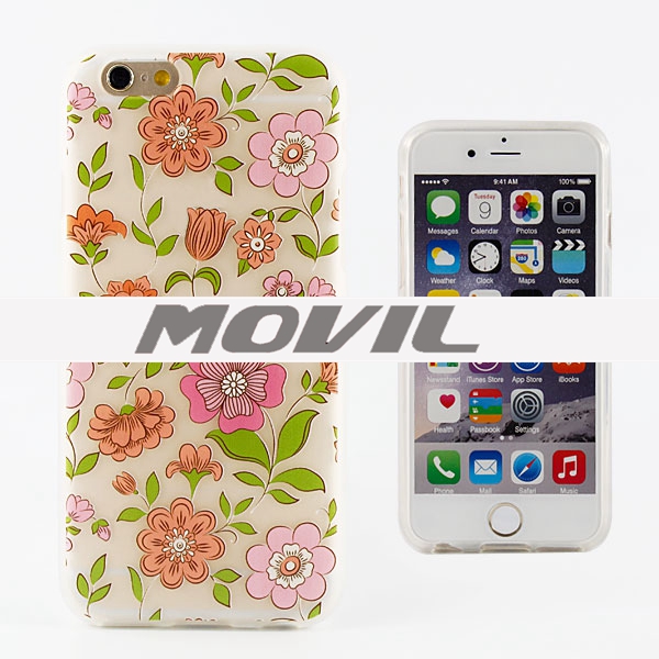 NP-2116 peelings TPU  funda para Apple iPhone 6-8